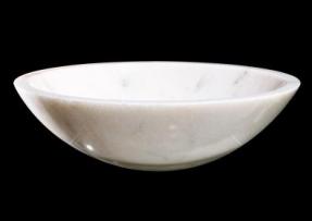 意大利石材產(chǎn)品之白色大理石洗手盆