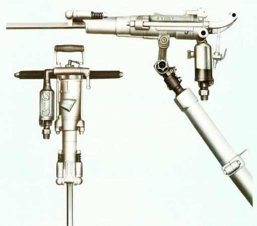 石材機械介紹：鑿巖機