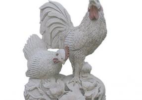 石材雕刻設(shè)計(jì) 動(dòng)物系列之雞