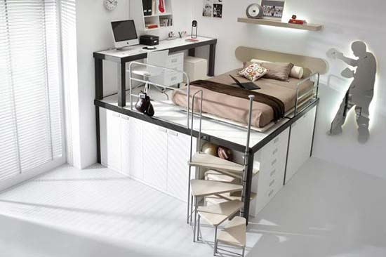 小戶型零居也能變身LOFT