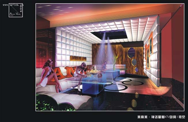 俱樂部效果圖設(shè)計作品(2)