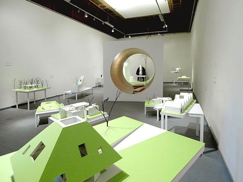 A1建筑事務(wù)所的小型住宅展覽3