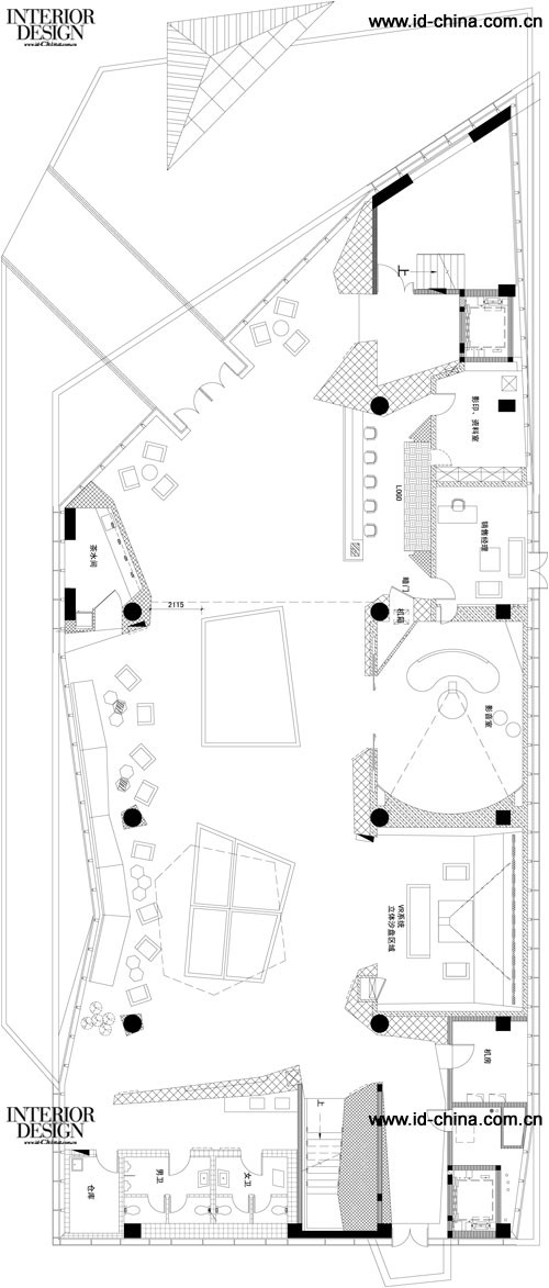 MRT DESIGN設計綠地鄭州站前廣場售樓處--幾何不規(guī)則平面