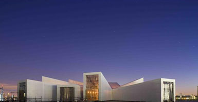 Carmody Groarke在倫敦Westfield工地設(shè)計(jì)臨時(shí)餐廳1