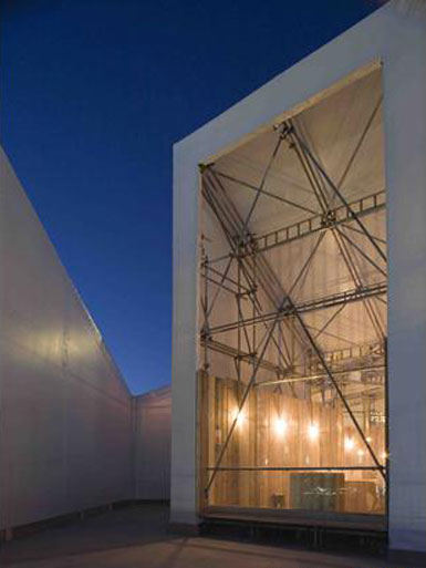 Carmody Groarke在倫敦Westfield工地設(shè)計(jì)臨時(shí)餐廳3