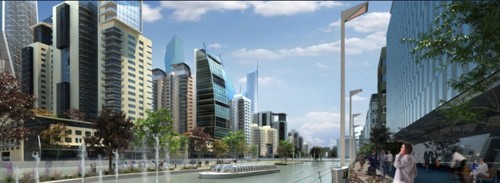SOM：英國利物浦Wirral Waters片區(qū)規(guī)劃3