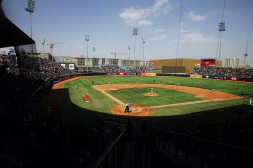 北京五棵松體育中心棒球場1