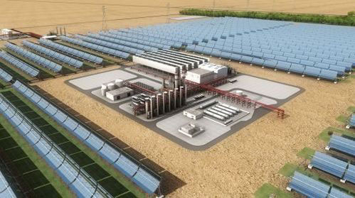 阿聯(lián)酋建2.5平方公里世界最大太陽能發(fā)電站 1