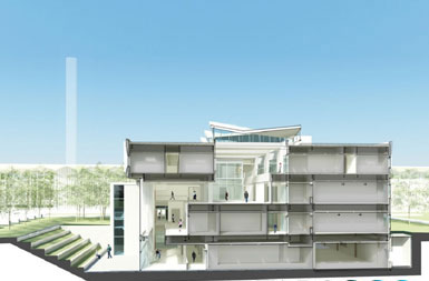 Perki+Will設計美國奧爾巴尼大學商業(yè)學校樓3