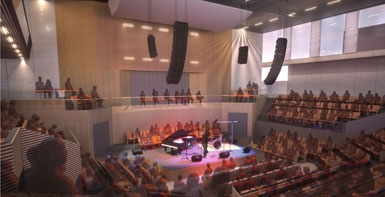 美國(guó)舊金山SFJAZZ建造新的永久性場(chǎng)館2