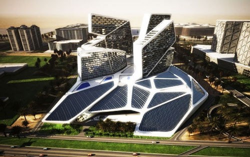 迪拜擬建太陽能垂直村莊1