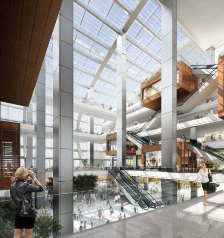 Kohn Pederson Fox:天津都市市場2