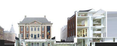 Ha van Heeswijk設(shè)計(jì)海牙莫里斯宮擴(kuò)建工程1