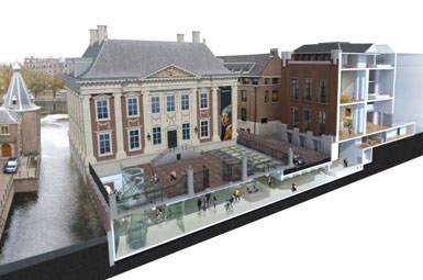 Ha van Heeswijk設(shè)計(jì)海牙莫里斯宮擴(kuò)建工程2