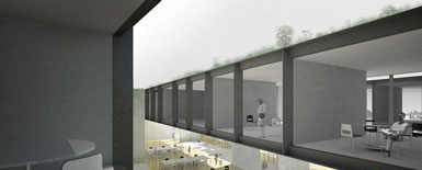 Heneghan Peng公布英國格林威治建筑學(xué)校設(shè)計(jì)方案 1