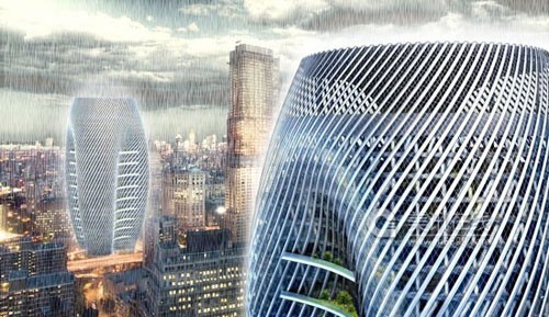 雨水收集摩天大廈：2010年摩天大廈設(shè)計大賽榮譽(yù)獎2