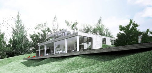 波蘭雙層獨(dú)立別墅：formodesign 2