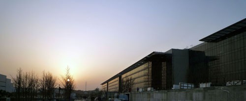 圖1：上海華為研發(fā)中心基地外景