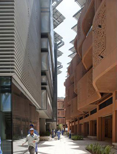 福斯特的阿聯(lián)酋Masdar學院即將完工4