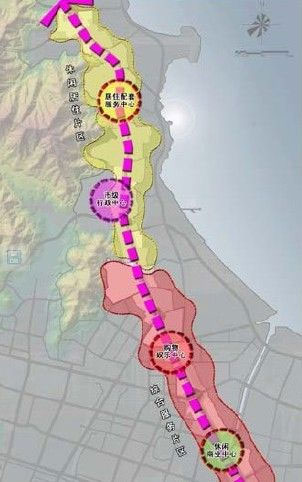 煙臺觀海路規(guī)劃出爐 將崛起眾多地標建筑