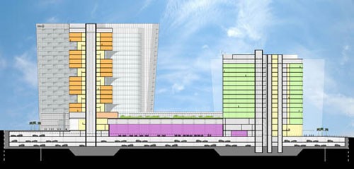 美國(guó)gp建筑設(shè)計(jì)有限公司公開(kāi)利雅得希爾頓酒店的設(shè)計(jì)2