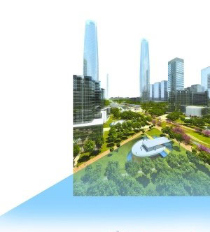 珠江新城下沉廣場效果圖。