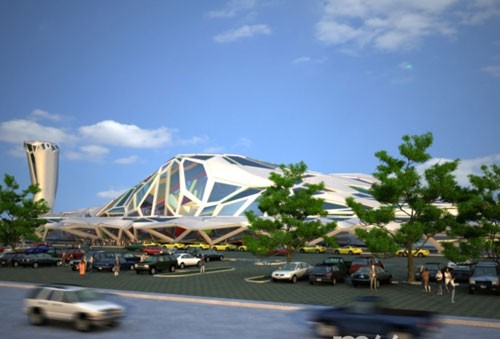 Buealido建筑事務(wù)所設(shè)計(jì)的卡地克蘭島機(jī)場(chǎng)1