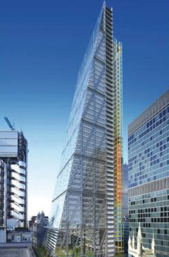 羅杰斯設計的47層Leadenhall大廈開始施工1