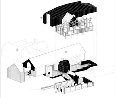 Adam Richards設(shè)計(jì)英國(guó)蘇塞克斯Ditchling博物館1