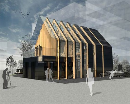 architact: 屋頂住宅