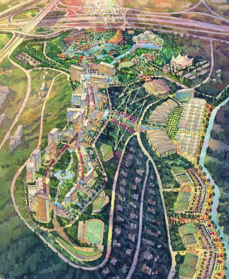 Geler為伊斯坦布爾設(shè)計(jì)150公頃的主題公園