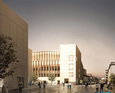 挪威Bodø音樂廳兼圖書館開始修建