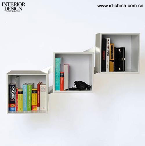Christian Kim設(shè)計蹺蹺板書架-2