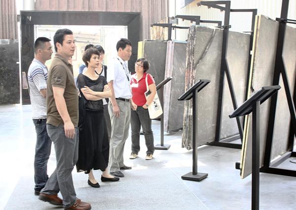 易谷國際設(shè)計(jì)顧問公司 參觀考察環(huán)球石材