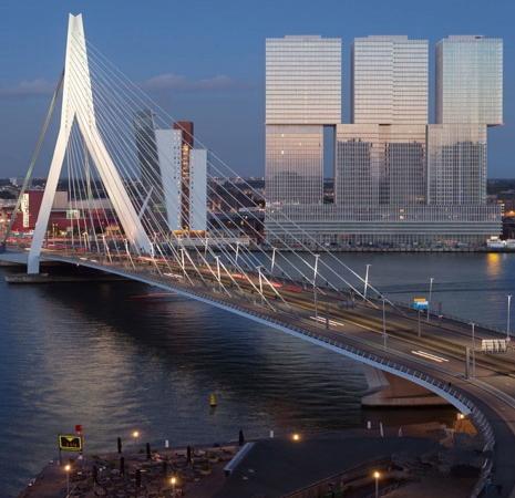 OMA設(shè)計的De Rotterdam大廈